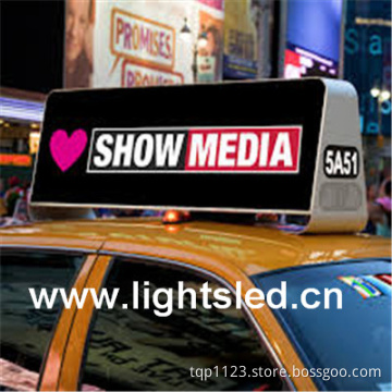 P4 taxi top led display: